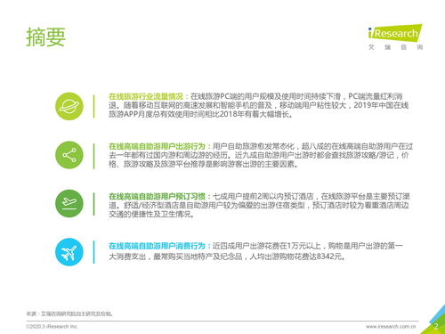 艾瑞咨询《2020年中国在线高端自助游用户洞察报告》深度解读 旅游咨询服务成为新蓝海